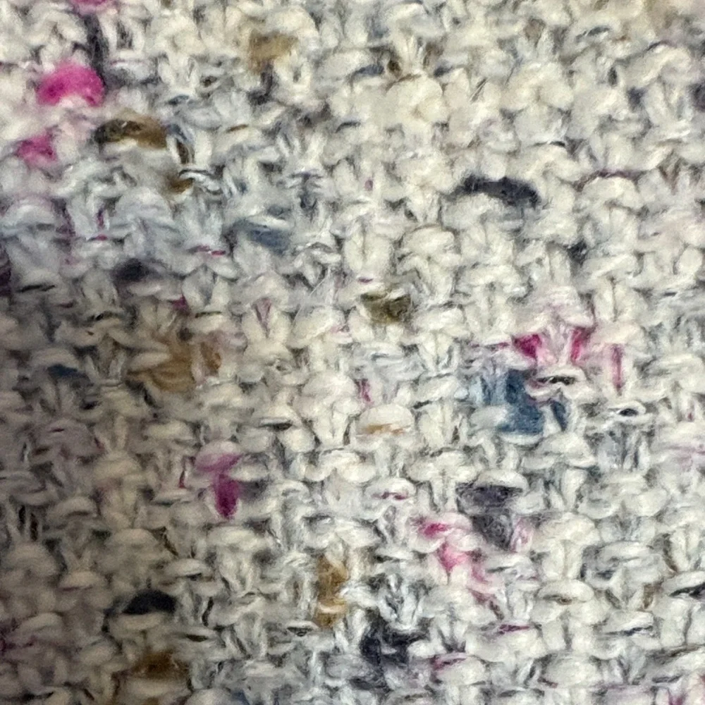 Mystree Multicolor Speckled V-Neck Sweater - Picture 3 of 3